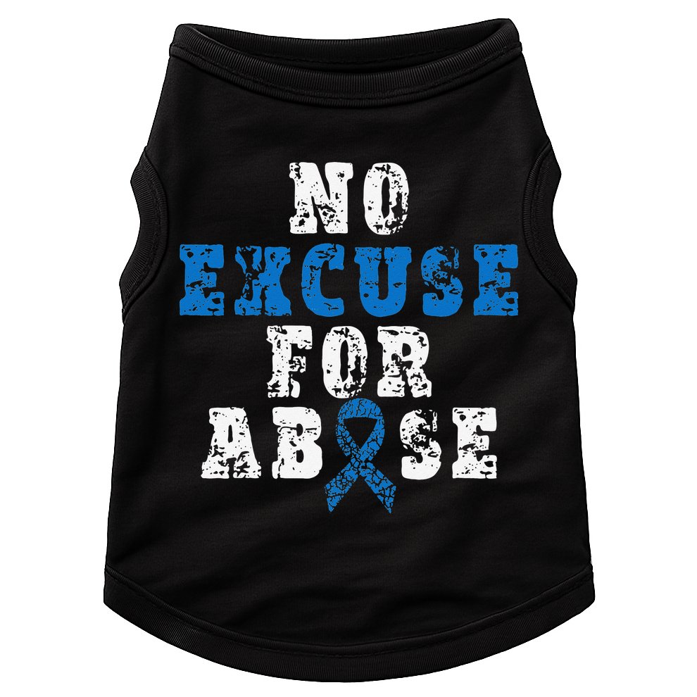 Be Kind Blue Sunflower Child Abuse Prevention Awareness Doggie Tank