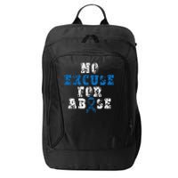 Be Kind Blue Sunflower Child Abuse Prevention Awareness City Backpack