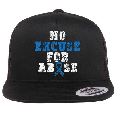Be Kind Blue Sunflower Child Abuse Prevention Awareness Flatbill Hat