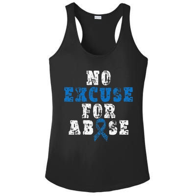 Be Kind Blue Sunflower Child Abuse Prevention Awareness Ladies PosiCharge Competitor Racerback Tank