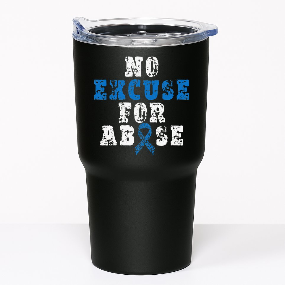 Be Kind Blue Sunflower Child Abuse Prevention Awareness Tumbler