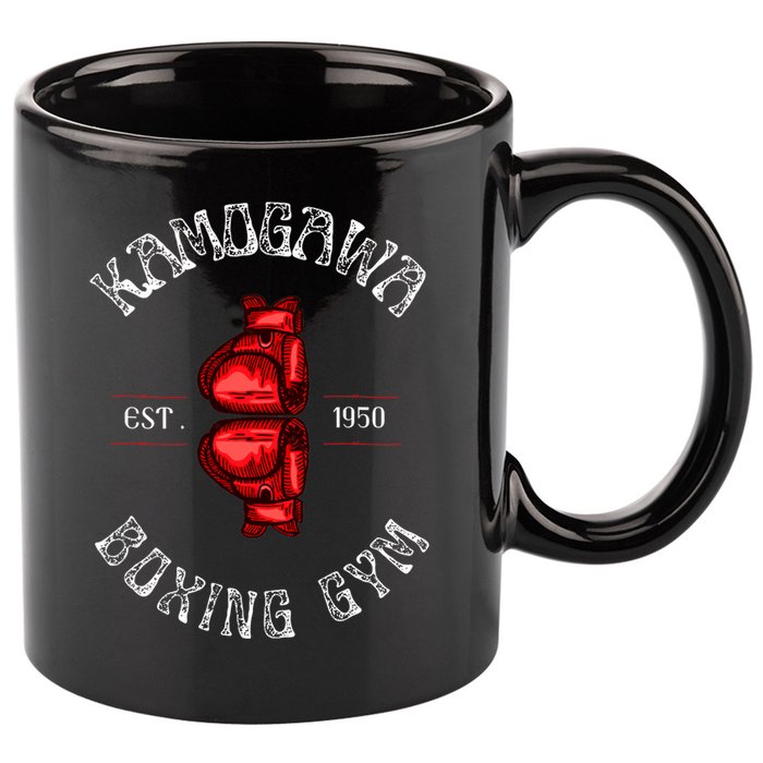 Boxing Kbg(Kamogawa) Boxing Gym Est 1950 11oz C Handle Ceramic Mug