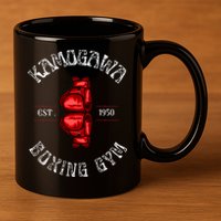 Boxing Kbg(Kamogawa) Boxing Gym Est 1950 11oz C Handle Ceramic Mug