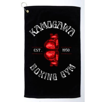 Boxing Kbg(Kamogawa) Boxing Gym Est 1950 Golf Towel