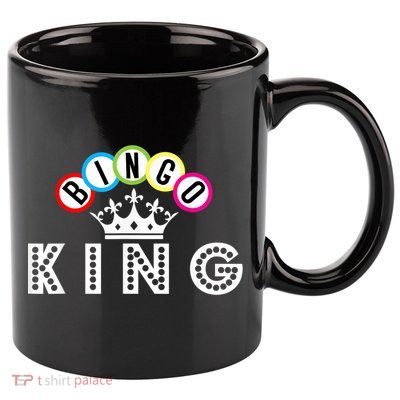 Bingo King 11oz C Handle Ceramic Mug