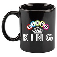 Bingo King 11oz C Handle Ceramic Mug