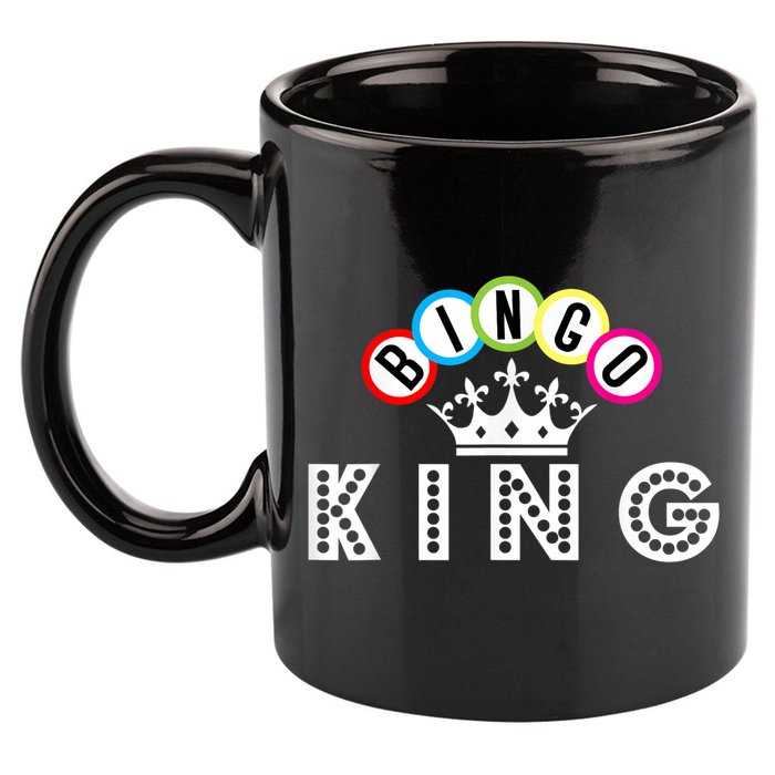Bingo King 11oz C Handle Ceramic Mug