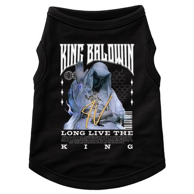 Backprint King Baldwin Iv Doggie Tank