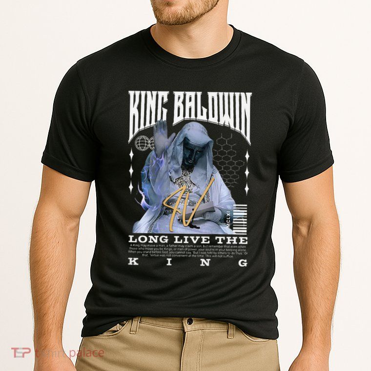 Backprint King Baldwin Iv Performance Shirt