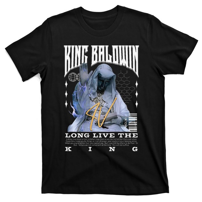 Backprint King Baldwin Iv T-Shirt