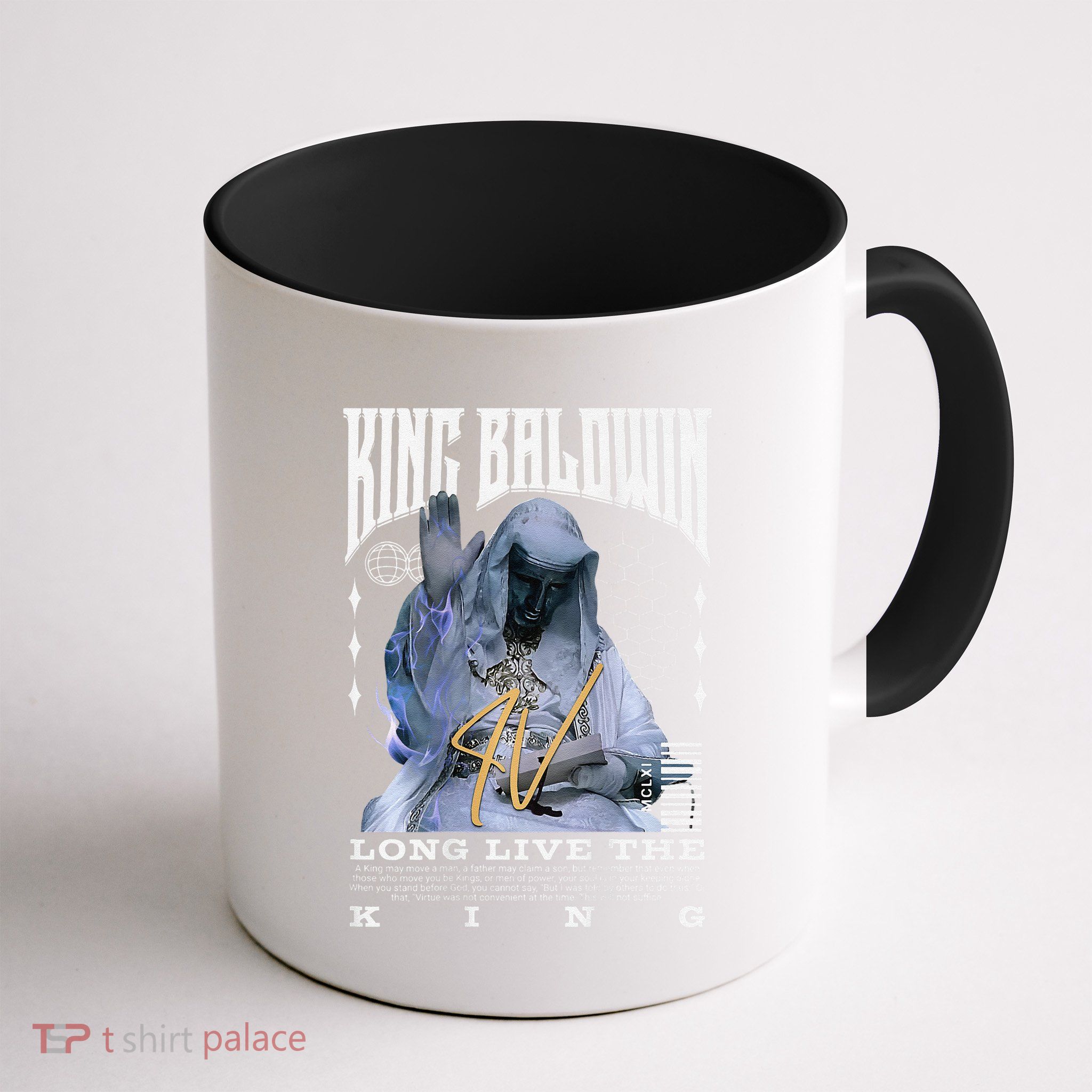 Backprint King Baldwin Iv Mug