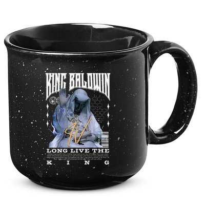 Backprint King Baldwin Iv 15oz Campfire Ceramic Mug