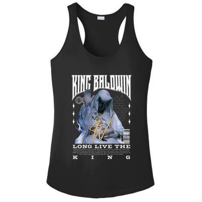 Backprint King Baldwin Iv Ladies PosiCharge Competitor Racerback Tank