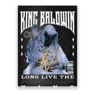 Backprint King Baldwin Iv Poster