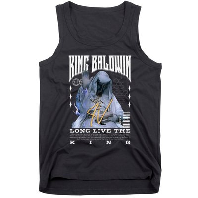 Backprint King Baldwin Iv Tank Top