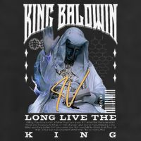 Backprint King Baldwin Iv Microfiber Hand Towel
