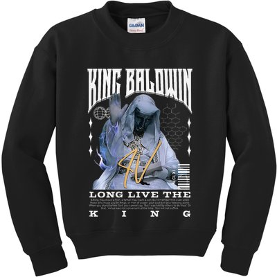 Backprint King Baldwin Iv Kids Sweatshirt
