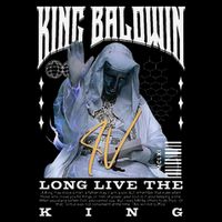 Backprint King Baldwin Iv Zip Tote Bag