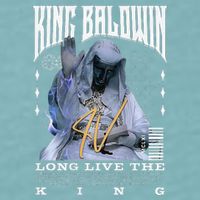 Backprint King Baldwin Iv Sueded Cloud Jersey T-Shirt