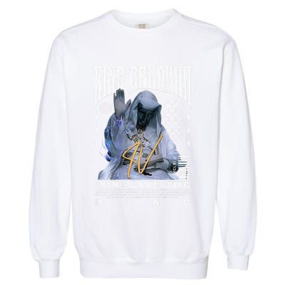 Backprint King Baldwin Iv Garment-Dyed Sweatshirt