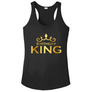 Birthday King Crown Funny Bday Squad Birthday Squad Party Ladies PosiCharge Competitor Racerback Tank