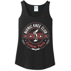 Bionic Knee Club Custom Parts Knee Replacement Ladies Essential Tank