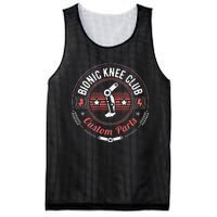 Bionic Knee Club Custom Parts Knee Replacement Mesh Reversible Basketball Jersey Tank