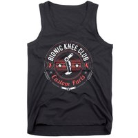 Bionic Knee Club Custom Parts Knee Replacement Tank Top