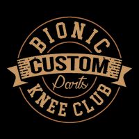 Bionic Knee Club Custom Parts Recover After Surgery Gag 16 in Basic Backpack