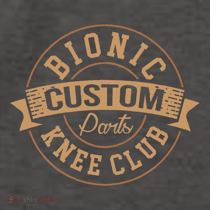 Bionic Knee Club Custom Parts Recover After Surgery Gag Vector Backpack