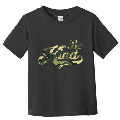 Be Kind Camouflage Anti Bullying Awareness Kindness Toddler T-Shirt