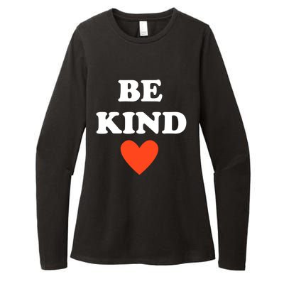 Be Kind Cute Gift Womens CVC Long Sleeve Shirt