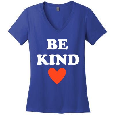 Be Kind Cute Gift Women's V-Neck T-Shirt