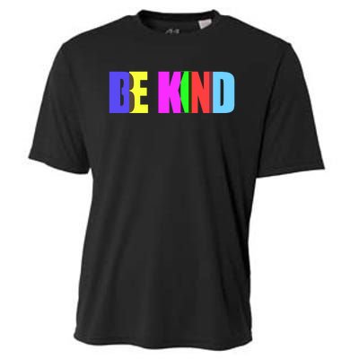 Be Kind Colorful Anti Bully Cooling Performance Crew T-Shirt