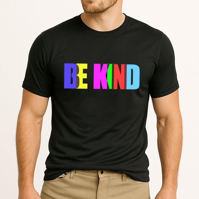 Be Kind Colorful Anti Bully Performance Shirt