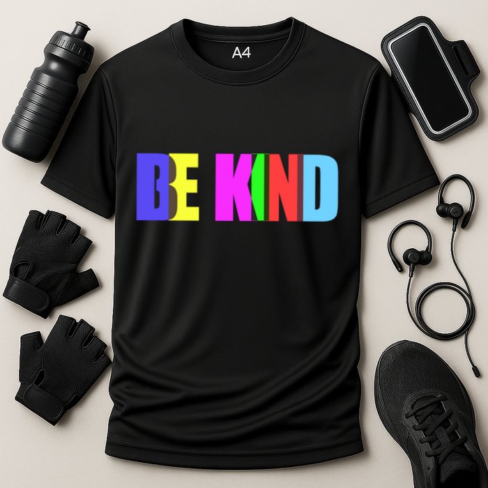 Be Kind Colorful Anti Bully Performance Shirt