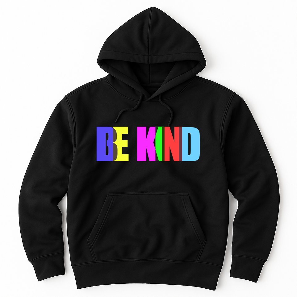 Be Kind Colorful Anti Bully Hoodie