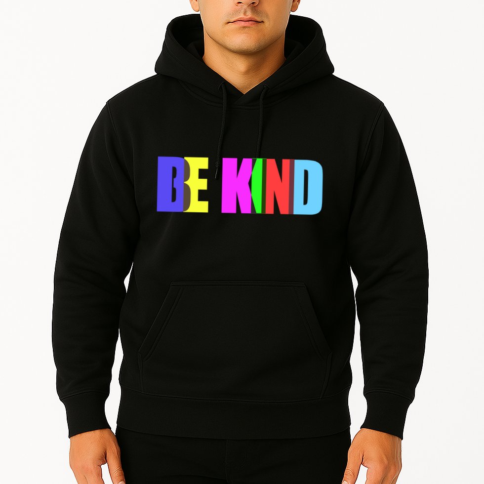 Be Kind Colorful Anti Bully Hoodie