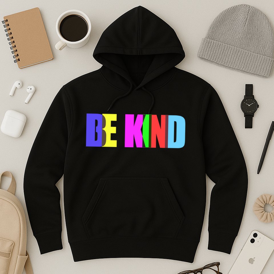 Be Kind Colorful Anti Bully Hoodie