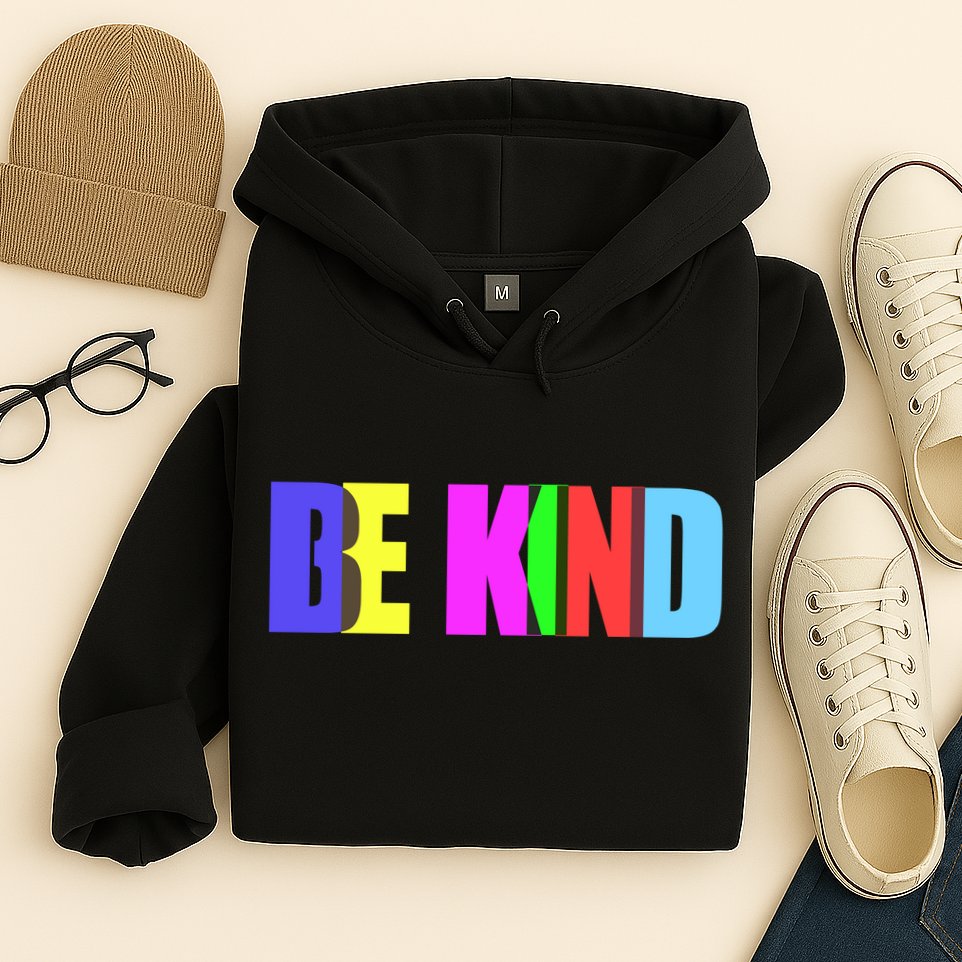 Be Kind Colorful Anti Bully Hoodie