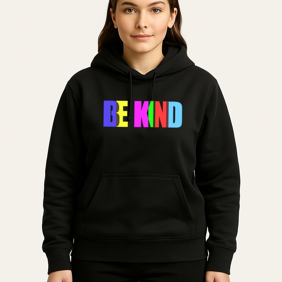 Be Kind Colorful Anti Bully Hoodie