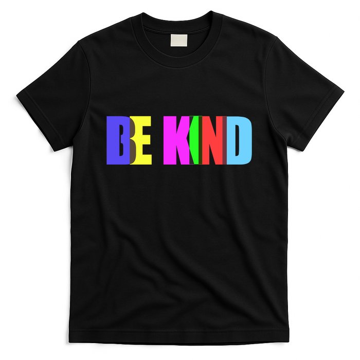 Be Kind Colorful Anti Bully T-Shirt