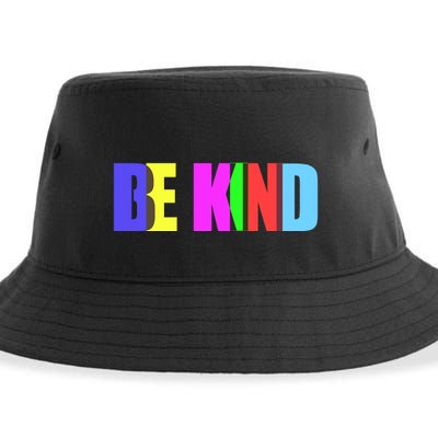 Be Kind Colorful Anti Bully Sustainable Bucket Hat