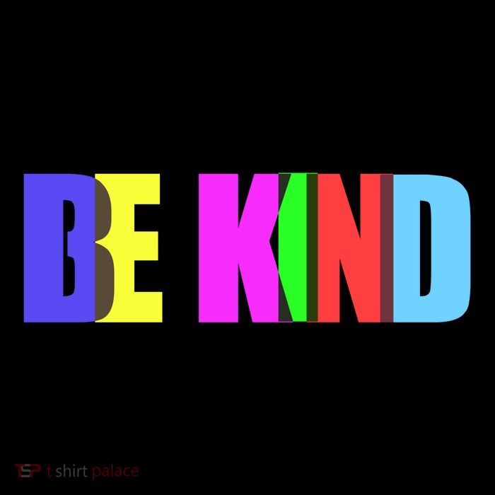 Be Kind Colorful Anti Bully Drawstring Bag