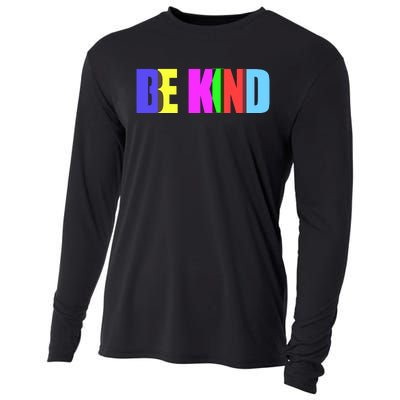 Be Kind Colorful Anti Bully Cooling Performance Long Sleeve Crew