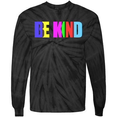 Be Kind Colorful Anti Bully Tie-Dye Long Sleeve Shirt