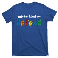 Be Kind Cute Asl American Sign Language Gift T-Shirt