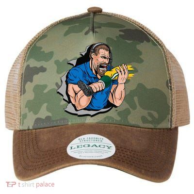 Biting Knee Caps Legacy Tie Dye Trucker Hat