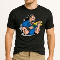 Biting Knee Caps Cooling Performance Crew T-Shirt
