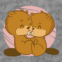 Beavers Kissing Cute Gift Tall T-Shirt